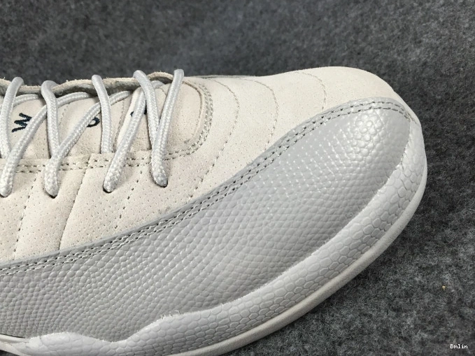 Bmlin Low Air 308317-002 Jordan 12 Suede Grey 0628